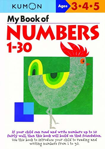 My Book of Numbers 1 - 30 (UK Commonwealth Edition) von Kumon Publishing North America, Inc